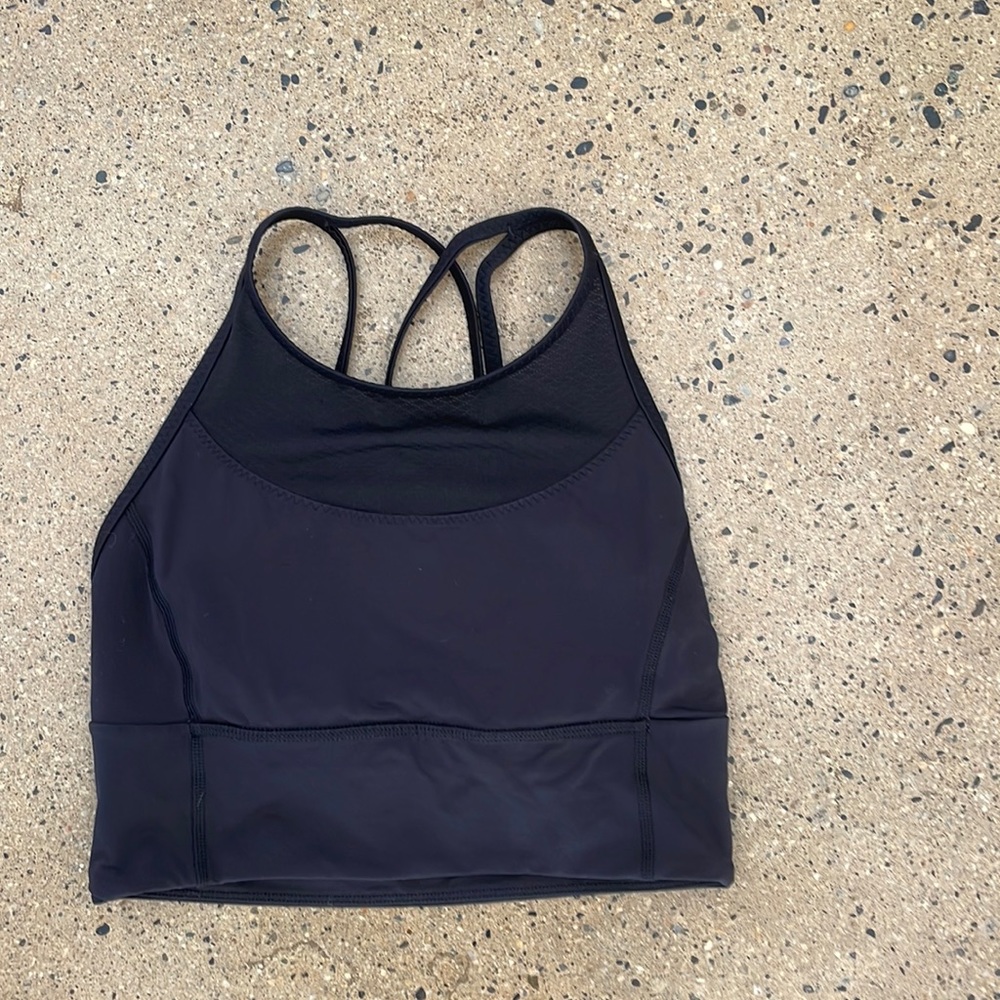 Lululemon Clip-In Long Line Bra Black
